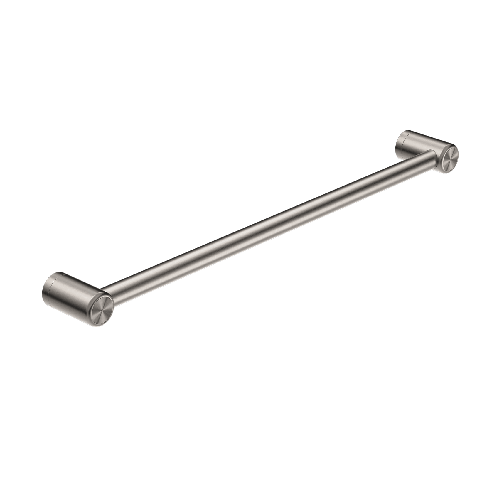 Mecca Care 25mm Grab Rail 600mm Brushed Nickel gallery detail image