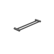 Mecca Care 25mm Double Towel Grab Rail 600mm Gun Metal gallery detail image
