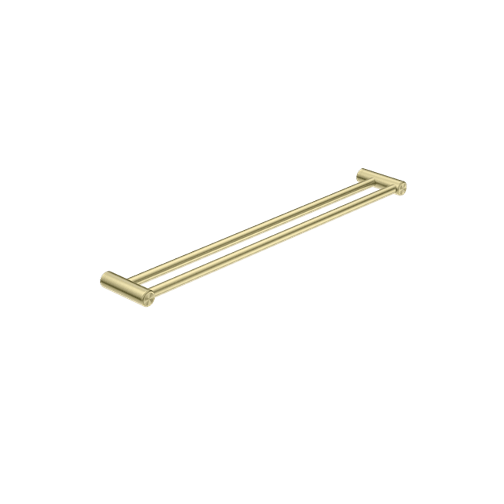 Mecca Care 25mm Double Towel Grab Rail 900mm Brushed Gold gallery detail image