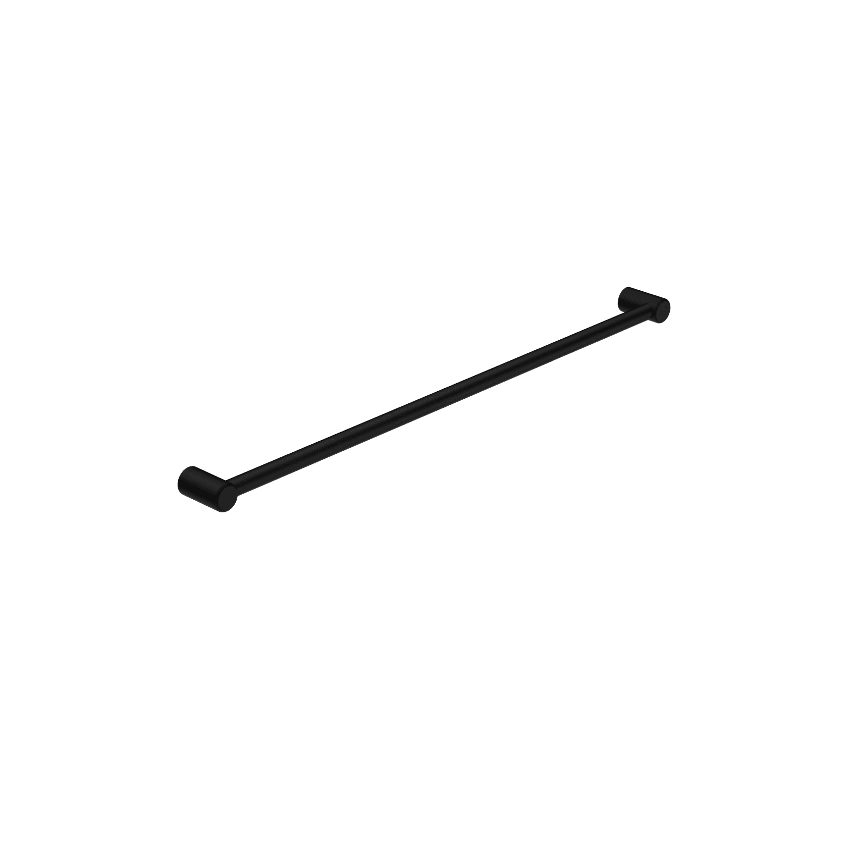 Mecca Care 25mm Grab Rail 900mm Matte Black gallery detail image
