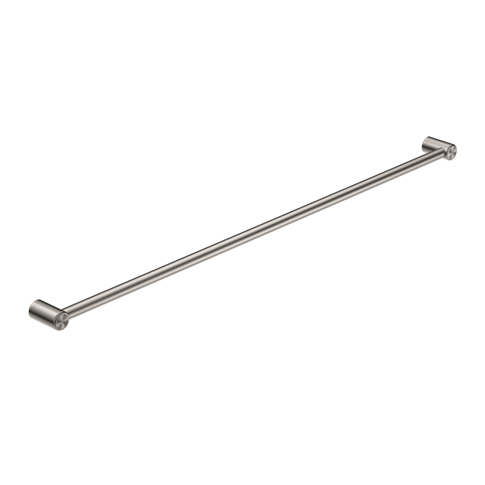 Mecca Care 25mm Grab Rail 1200mm Brushed Nickel gallery detail image