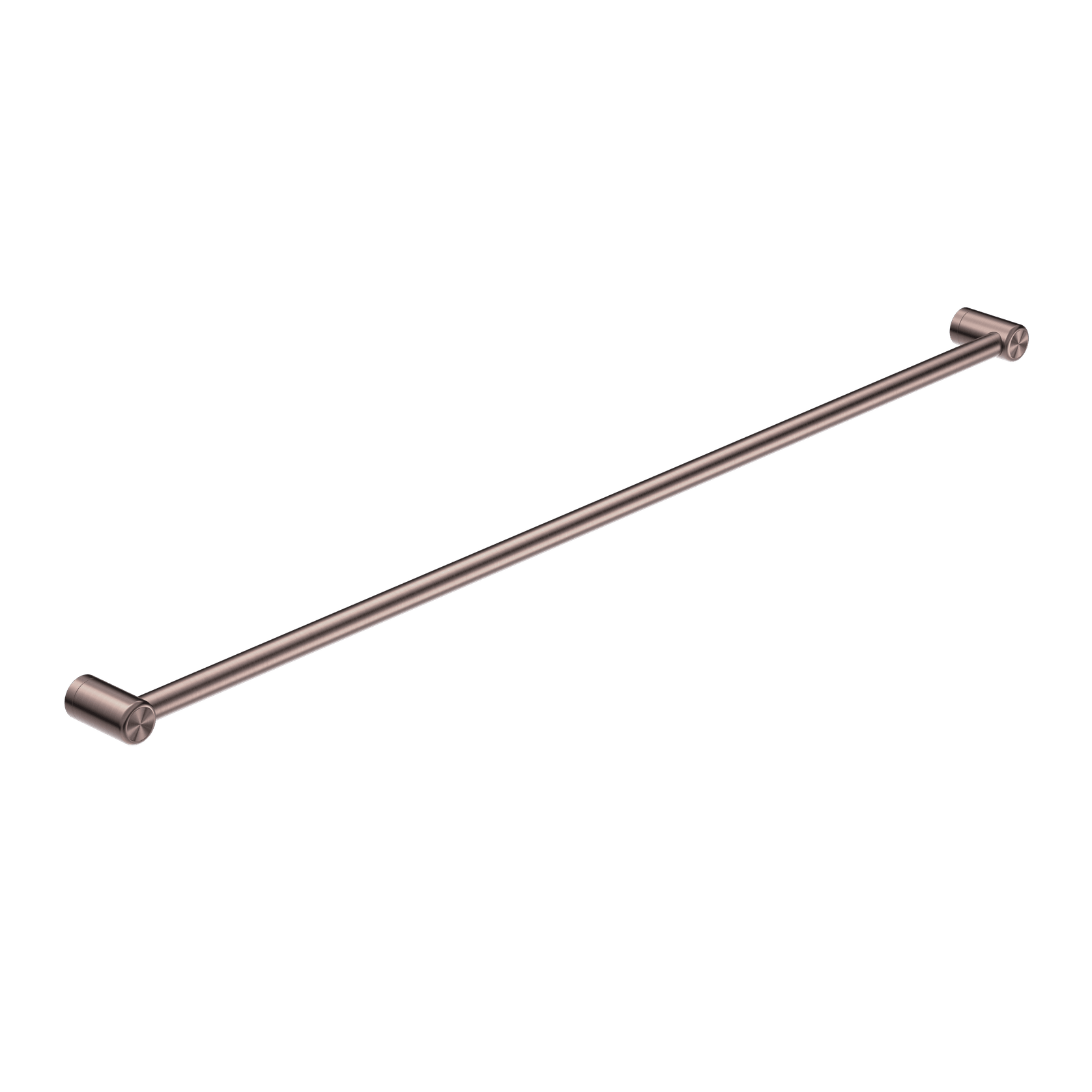 Mecca Care 25mm Grab Rail 1200mm Brushed Bronze gallery detail image