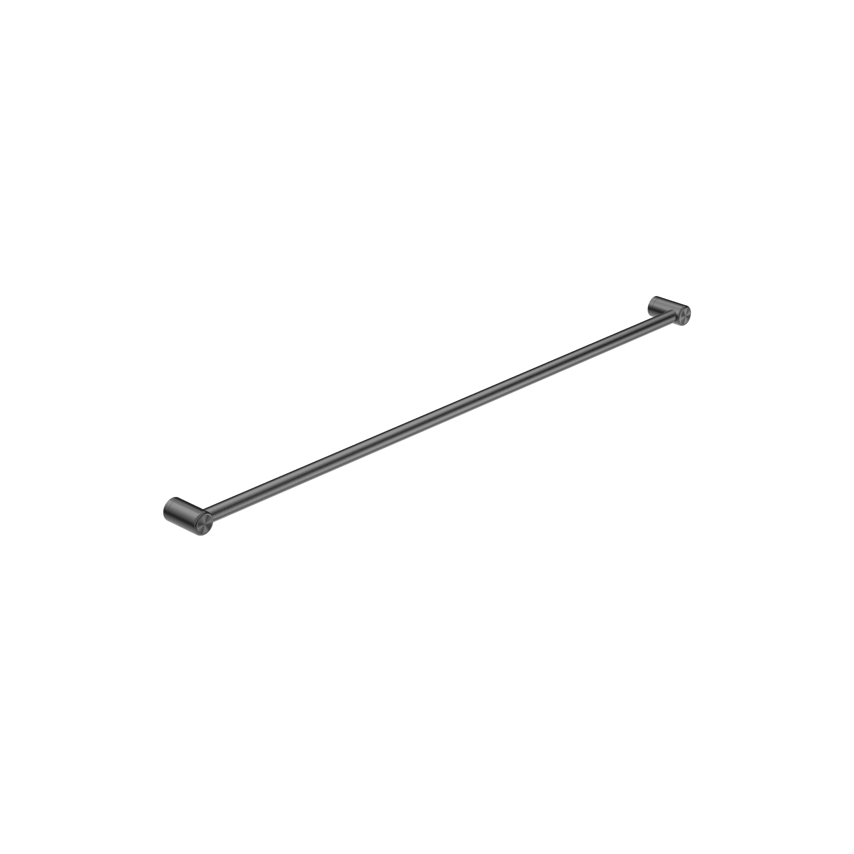 Mecca Care 25mm Grab Rail 1200mm Gun Metal gallery detail image