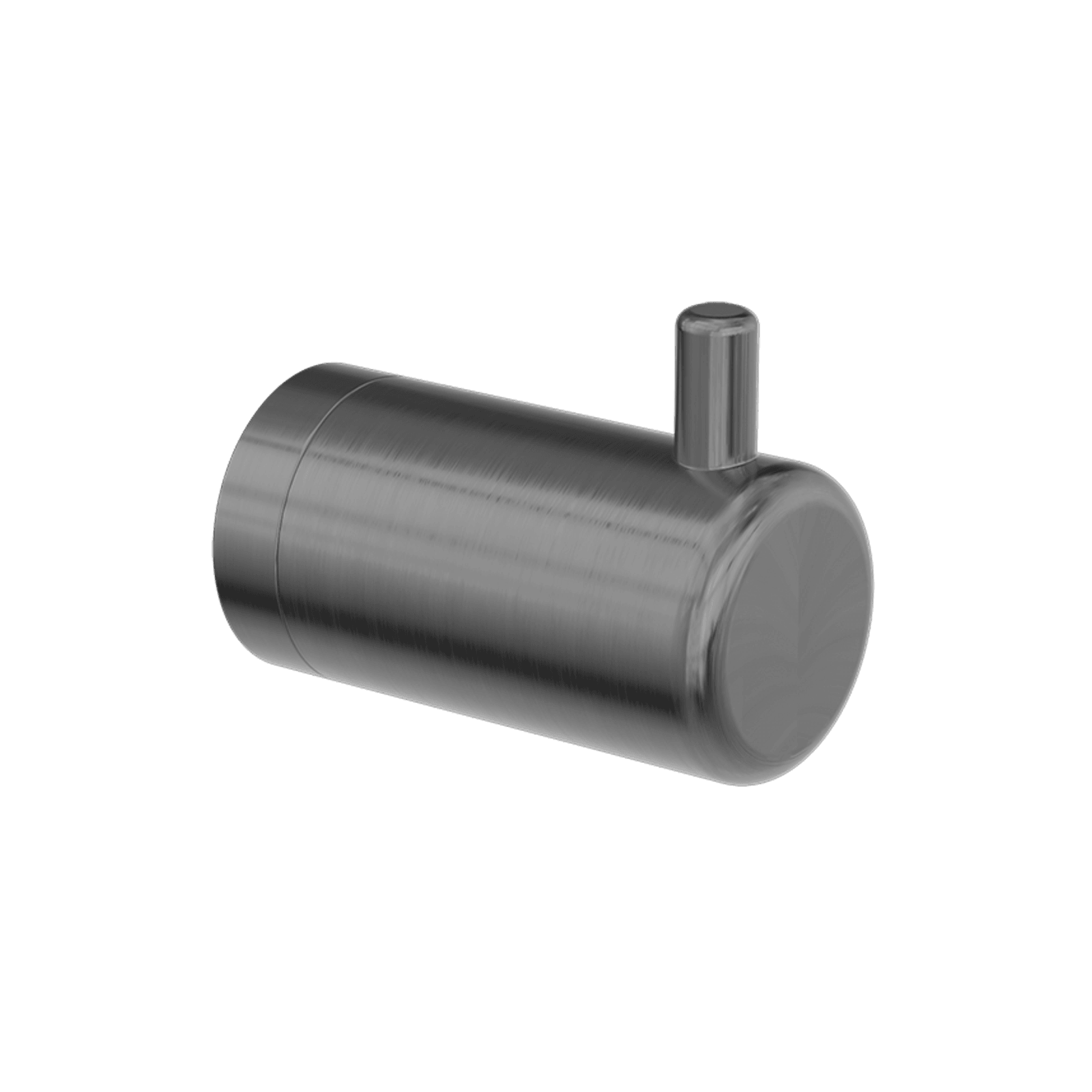 Mecca Care 25mm Wall Hook Gun Metal gallery detail image