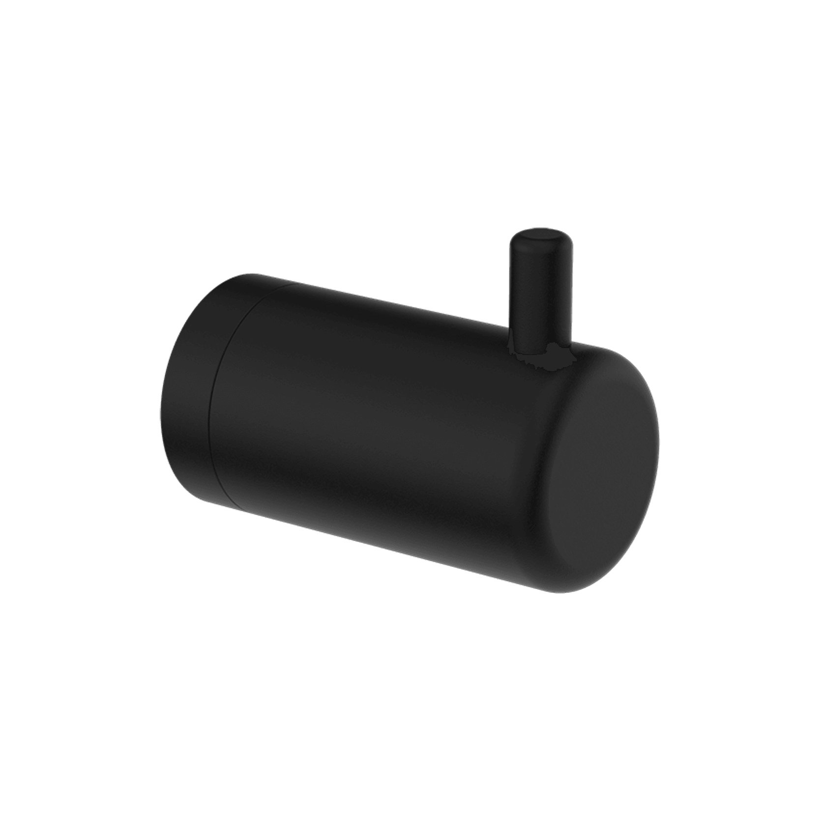 Mecca Care 25mm Wall Hook Matte Black gallery detail image