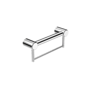 Mecca Care 32mm Grab Rail With Towel Holder 300mm Chrome gallery detail image