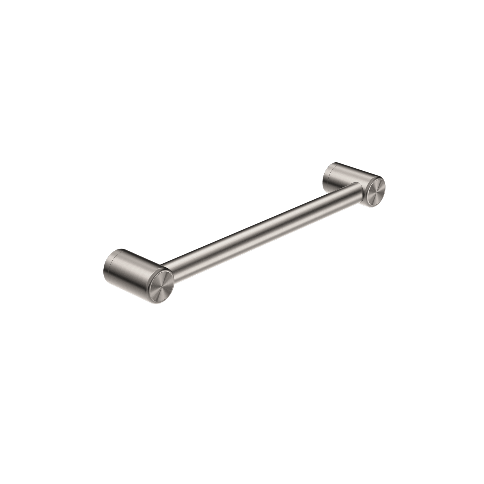 Mecca Care 32mm Grab Rail 450mm Brushed Nickel gallery detail image