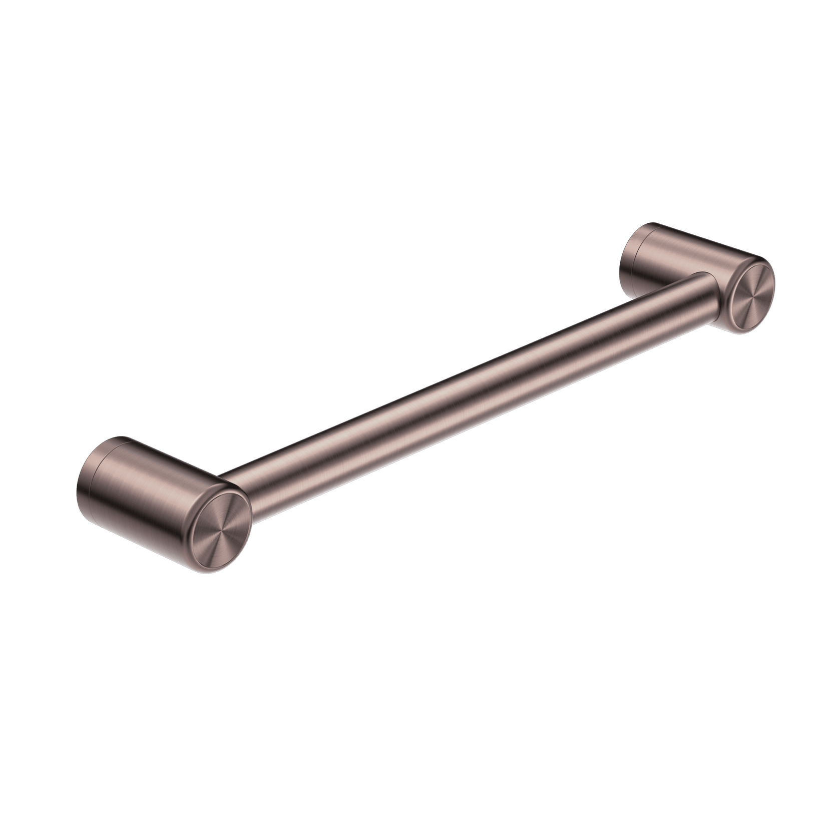 Mecca Care 32mm Grab Rail 450mm Brushed Bronze gallery detail image