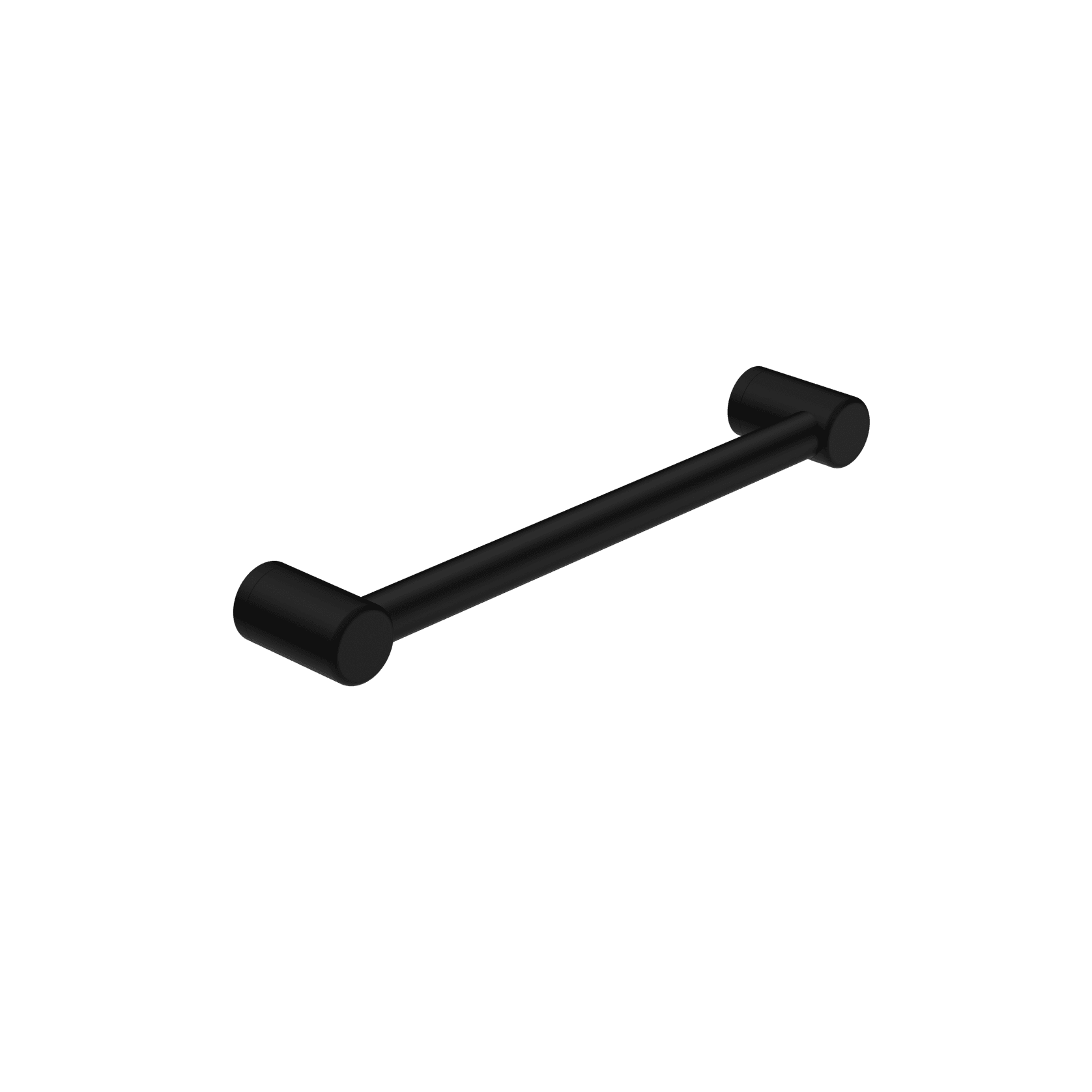 Mecca Care 32mm Grab Rail 450mm Matte Black gallery detail image