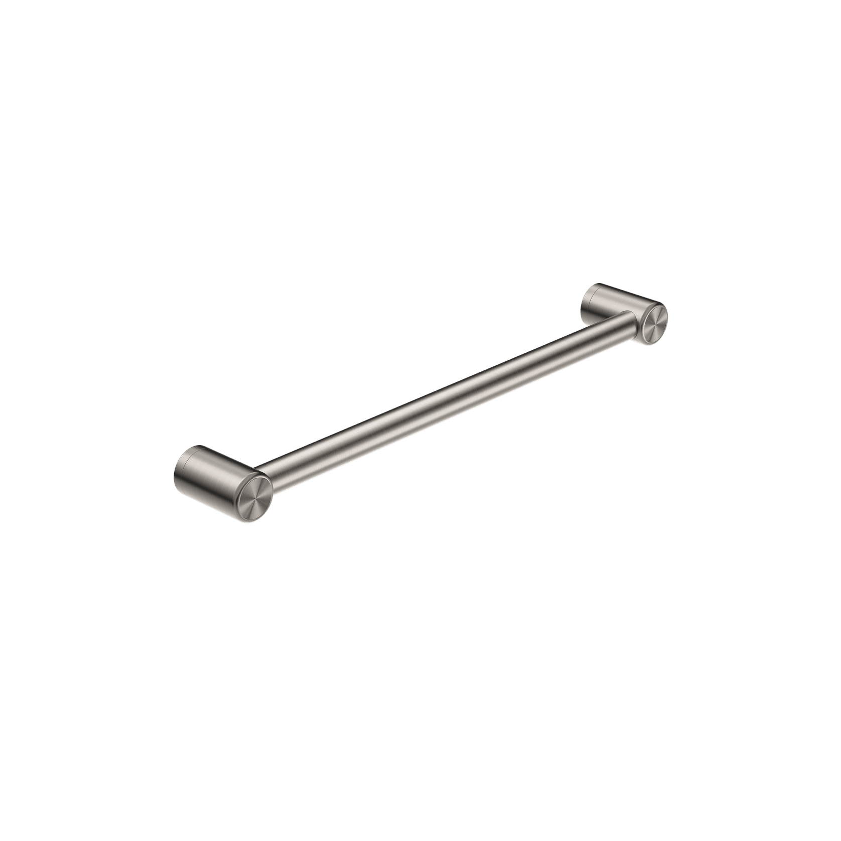 Mecca Care 32mm Grab Rail 600mm Brushed Nickel gallery detail image