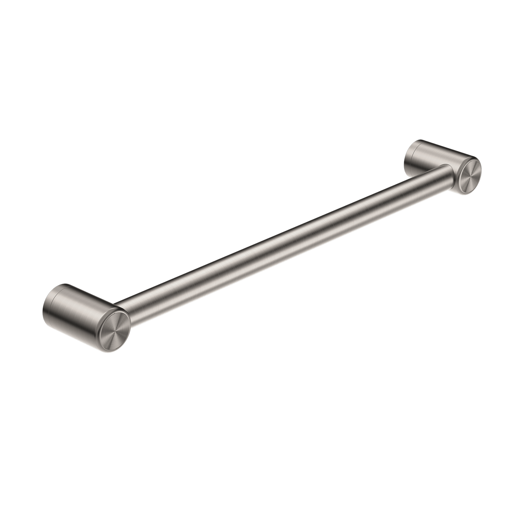 Mecca Care 32mm Grab Rail 600mm Brushed Nickel gallery detail image