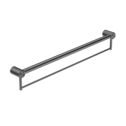 Mecca Care 32mm Grab Rail With Towel Holder 900mm Gun Metal gallery detail image