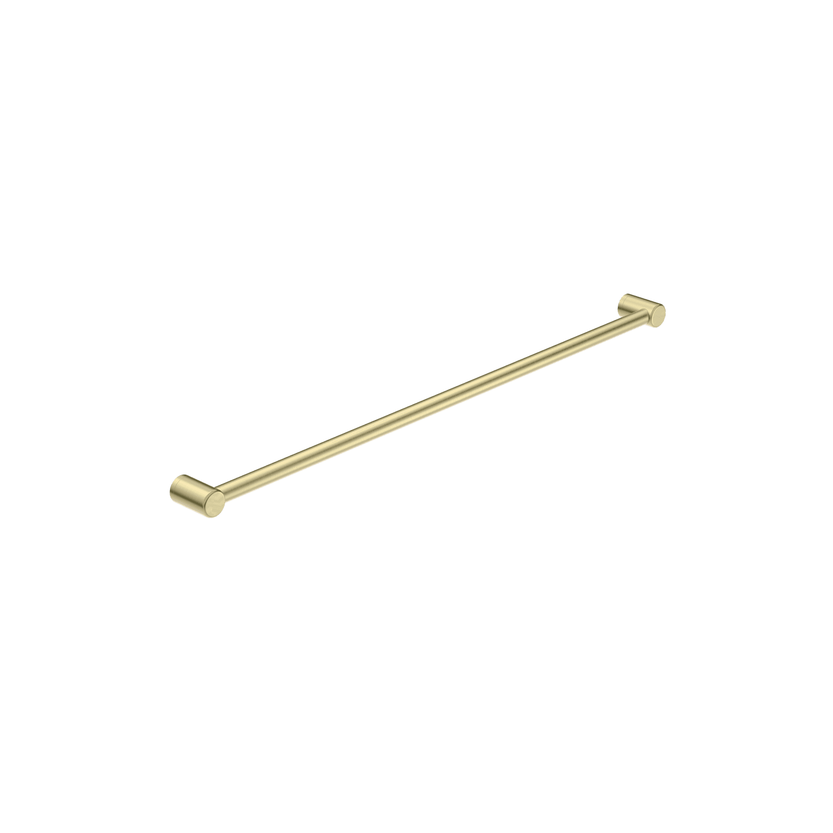 Mecca Care 32mm Grab Rail 1200mm Brushed Gold gallery detail image