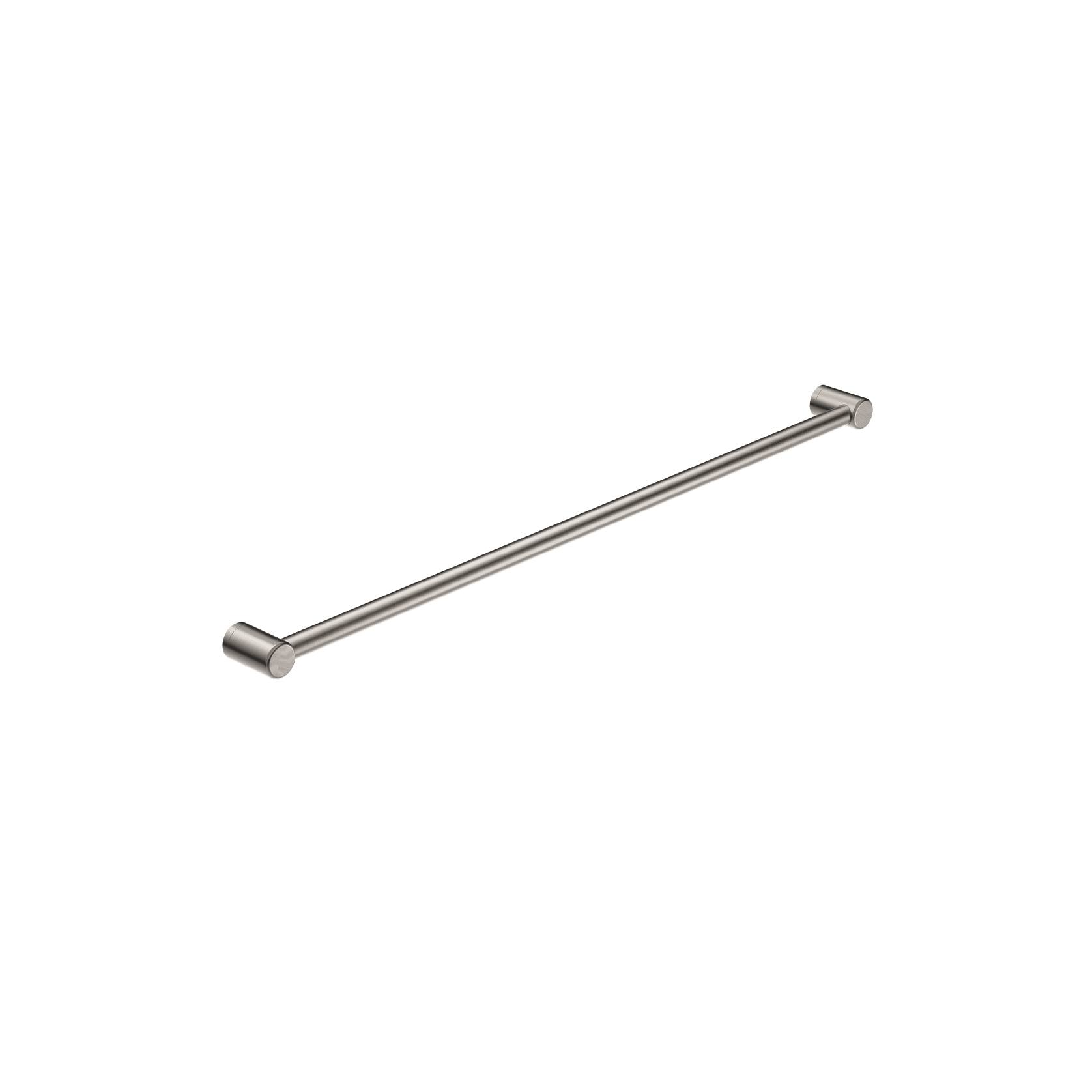 Mecca Care 32mm Grab Rail 1200mm Brushed Nickel gallery detail image
