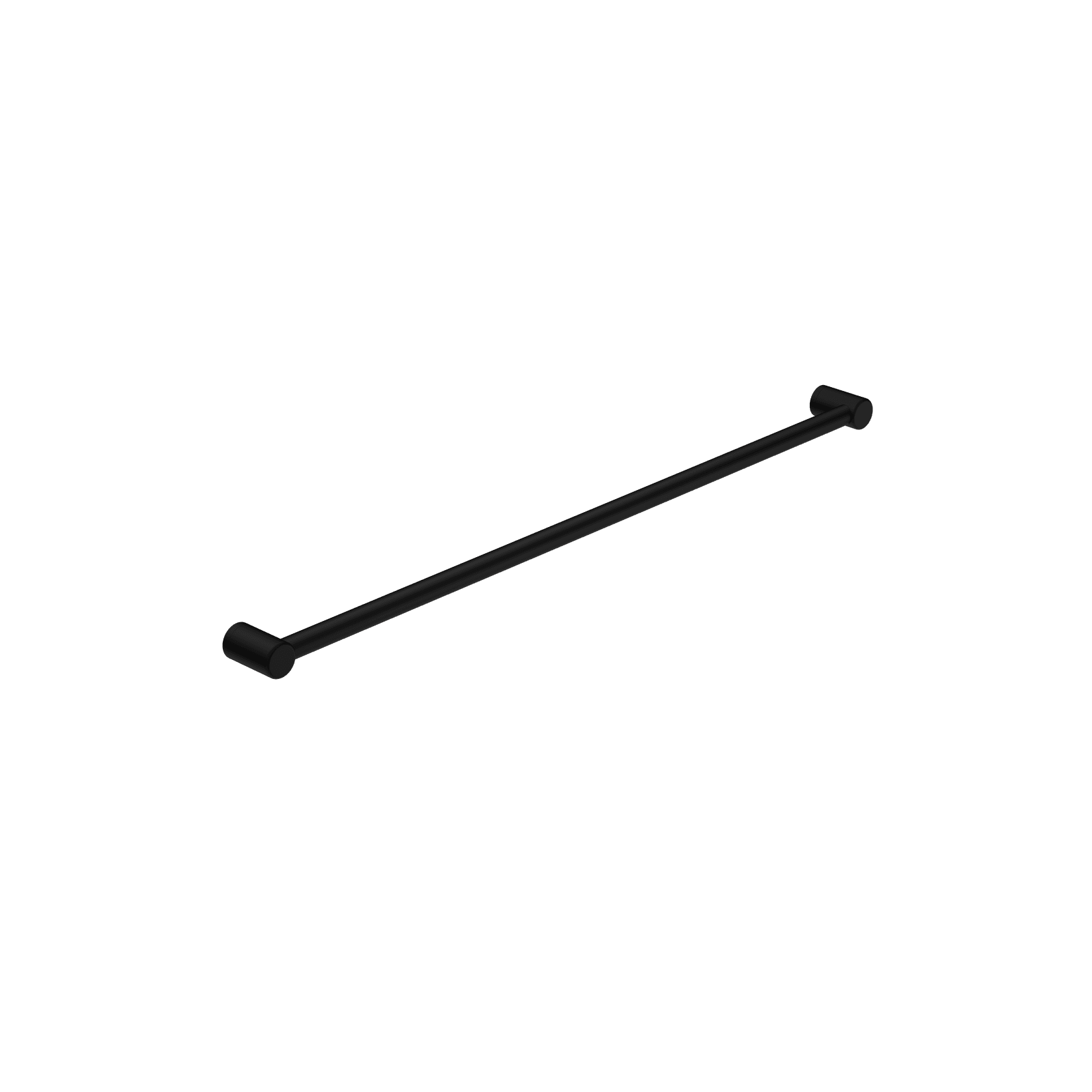Mecca Care 32mm Grab Rail 1200mm Matte Black gallery detail image
