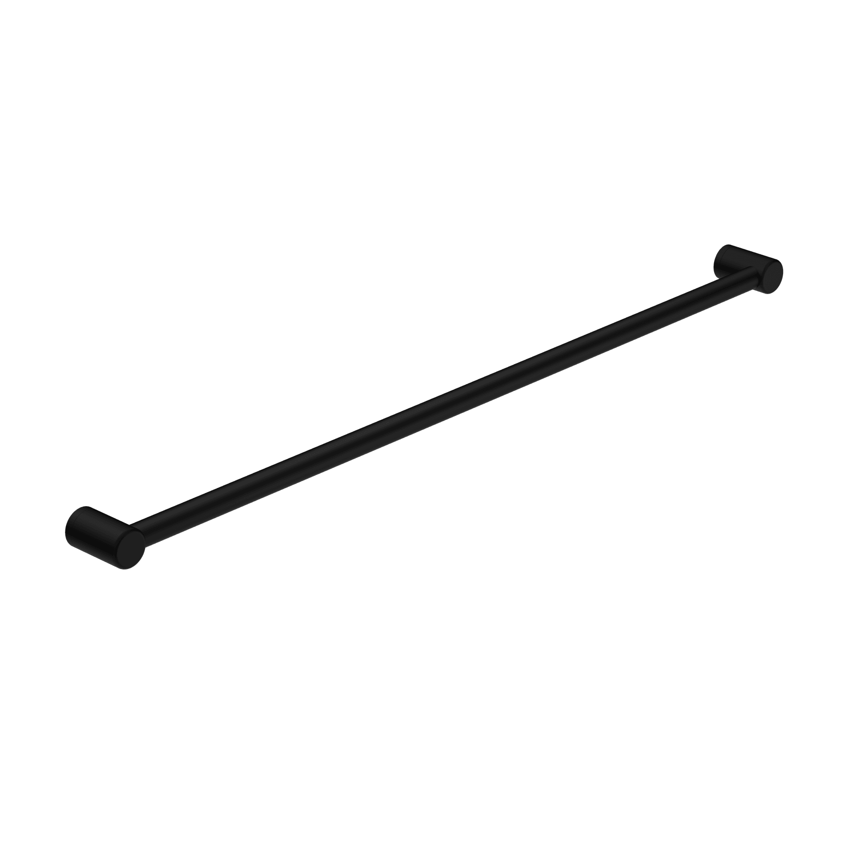 Mecca Care 32mm Grab Rail 1200mm Matte Black gallery detail image