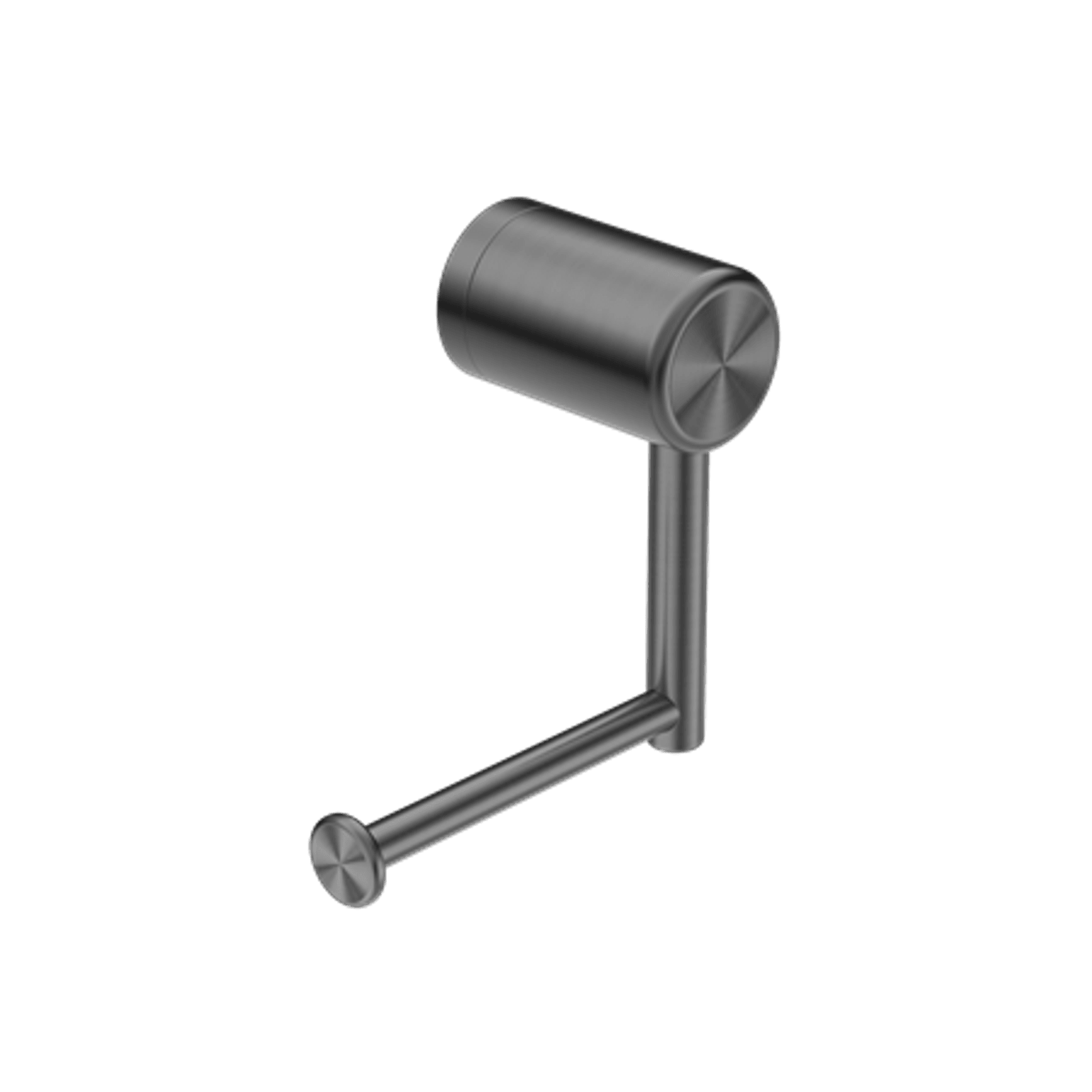 Mecca Care Heavy Duty Toilet Roll Holder Gun Metal gallery detail image