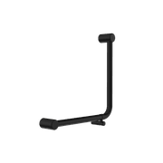 Mecca Care 32mm Ambulant 90 Degree Bent Tube Grab Rail 450X450mm Matte Black gallery detail image