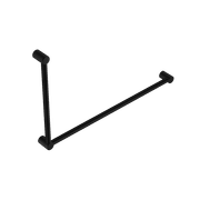 Mecca Care 32mm DDA Grab Rail Set 90 Degree 600X1000mm Matte Black gallery detail image