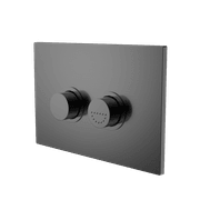 Mecca Care Raised Disabled Care Pneumatic Flush Buttons Plate DDA Compliant  Gun Metal gallery detail image