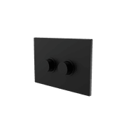 Mecca Care Raised Disabled Care Pneumatic Flush Buttons Plate DDA Compliant Matte Black gallery detail image