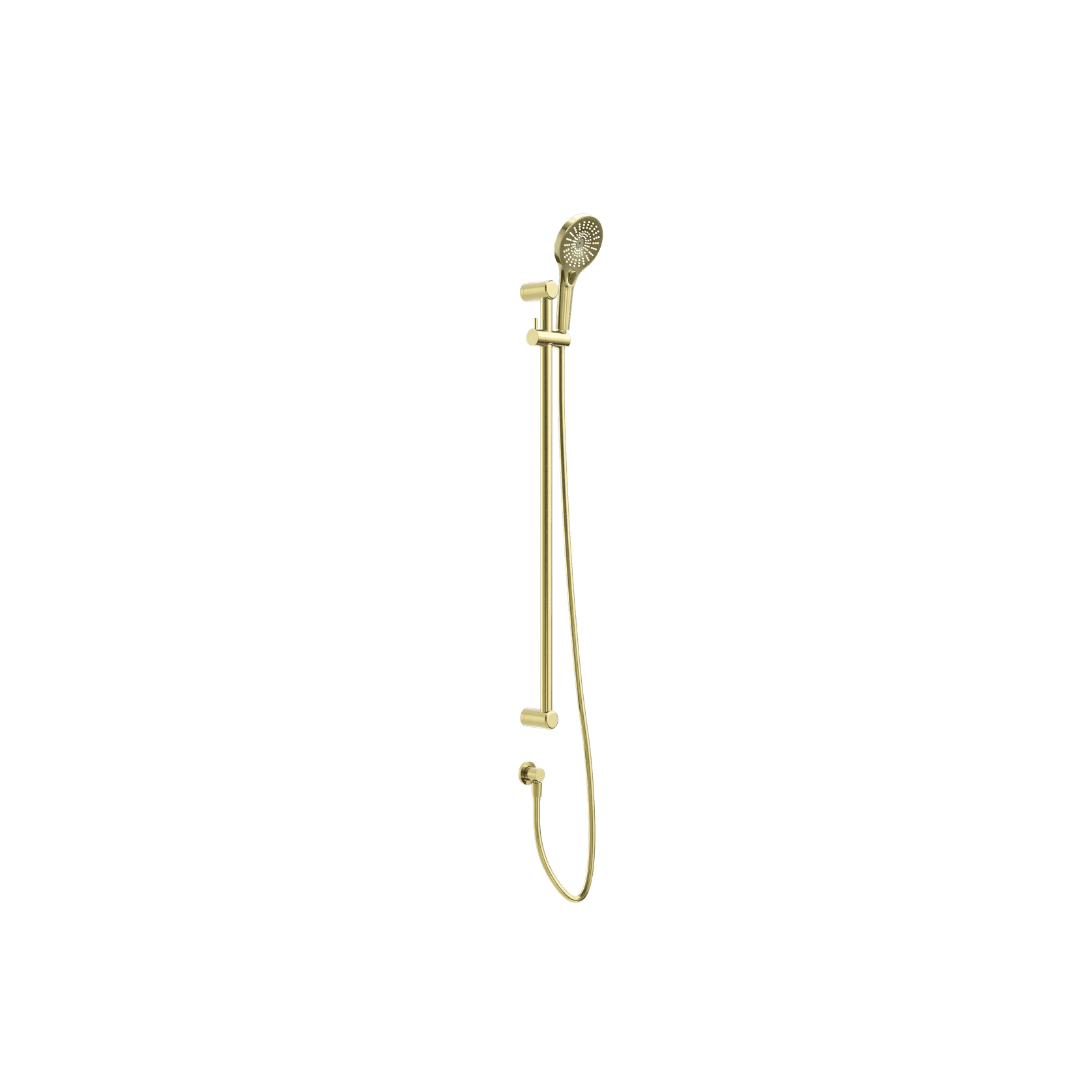 Mecca Care 25mm Grab Rail And Adjustable Shower Rail Set 900mm Brushed Gold gallery detail image