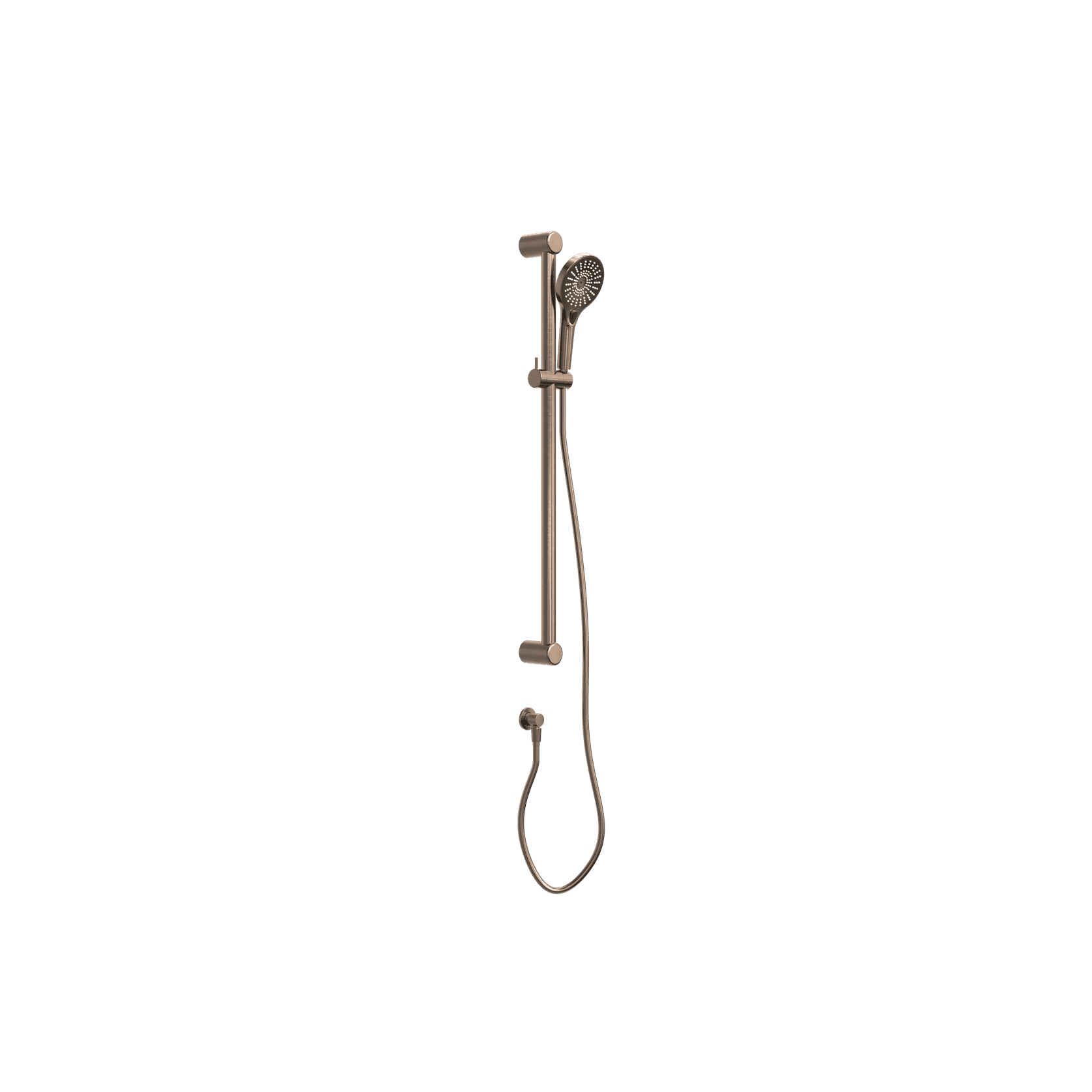 Mecca Care 32mm Grab Rail And Adjustable Shower Rail Set 900mm Brushed Bronze gallery detail image