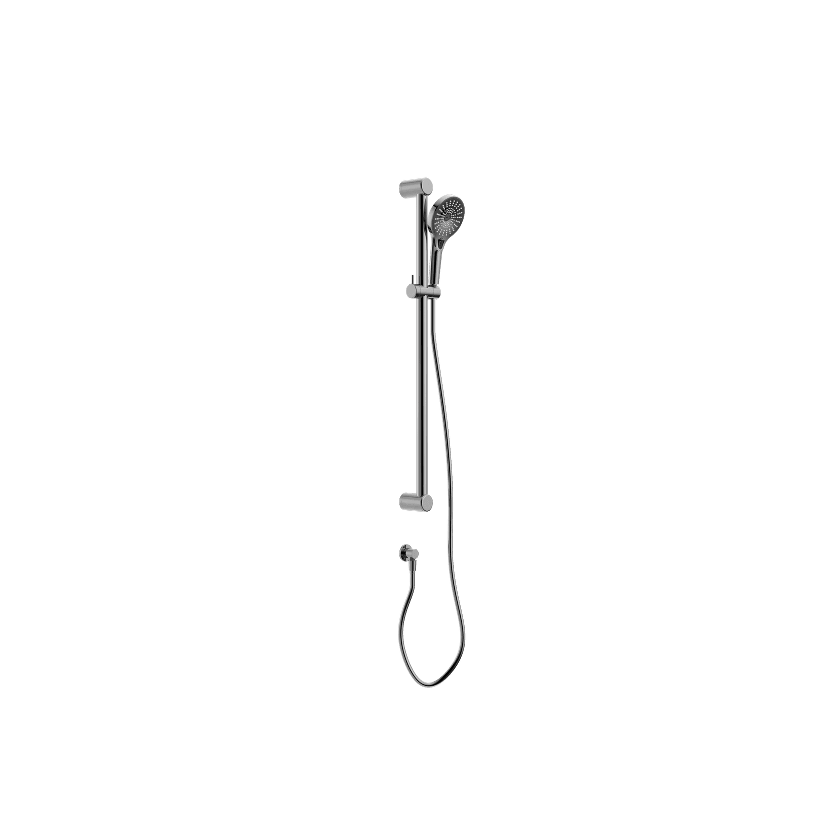 Mecca Care 32mm Grab Rail And Adjustable Shower Rail Set 900mm Chrome gallery detail image