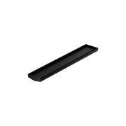 Tile Insert V Channel 600mm Floor Grate 80mm/89mm Outlet Without Outlet And Hole Saw Matte Black gallery detail image