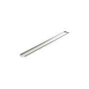 Tile Insert V Channel 1200mm Floor Grate 80mm/89mm Outlet Without Outlet And Hole Saw Brushed Nickel gallery detail image