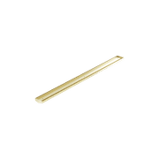 Tile Insert V Channel 1200mm Floor Grate 50mm Outlet Without Outlet And Hole Saw Brushed Gold gallery detail image