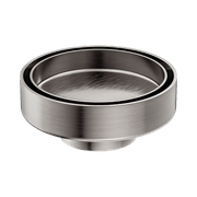 100mm Round Tile Insert Floor Waste 50mm Outlet Brushed Nickel gallery detail image