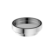 130mm Round Tile Insert Floor Waste 100mm Outlet Chrome gallery detail image