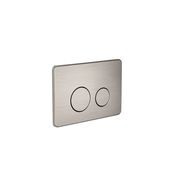 In Wall Toilet Push Plate Brushed Nickel gallery detail image