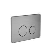 In Wall Toilet Push Plate Gun Metal gallery detail image