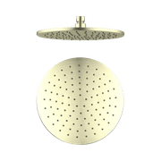250mm Round Shower Head Brushed Gold gallery detail image