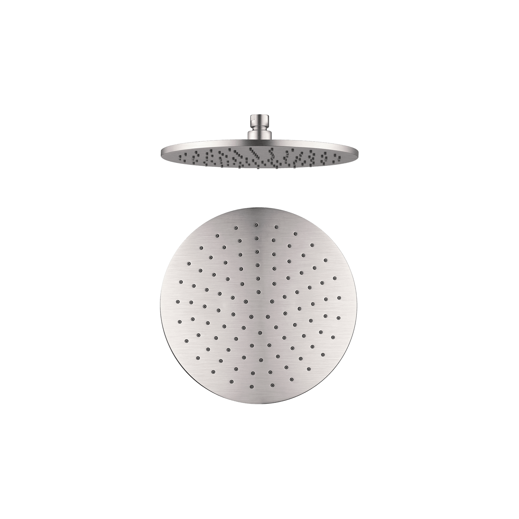 250mm Round Shower Head Brushed Nickel gallery detail image