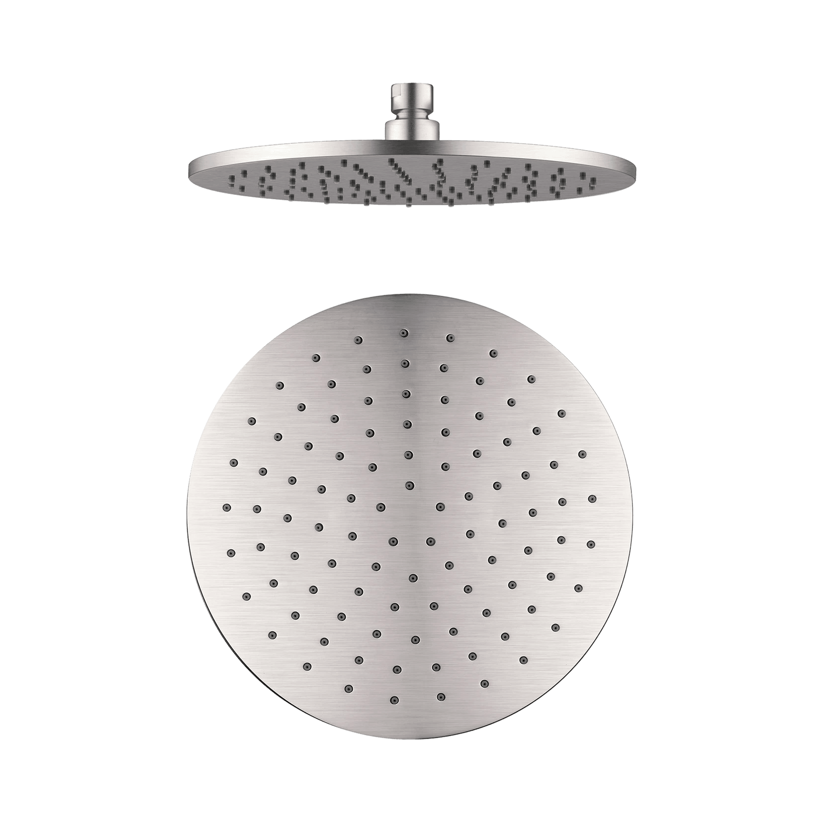 250mm Round Shower Head Brushed Nickel gallery detail image