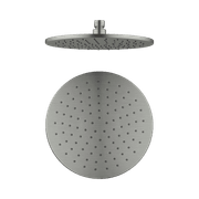 250mm Round Shower Head Gun Metal gallery detail image