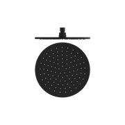 250mm Round Shower Head Matte Black gallery detail image