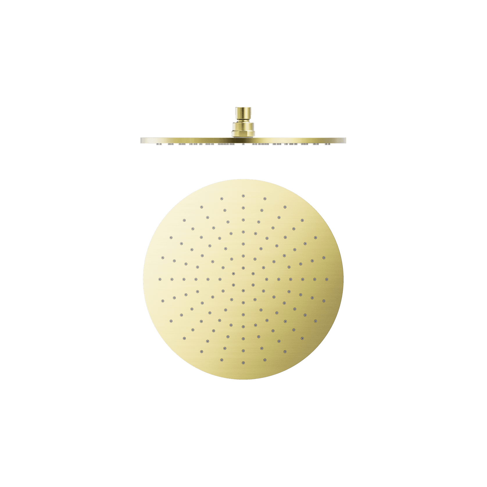 300mm Round Shower Head Brushed Gold gallery detail image