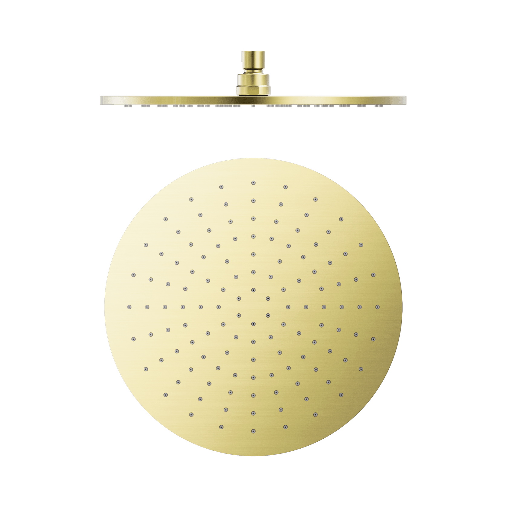 300mm Round Shower Head Brushed Gold gallery detail image