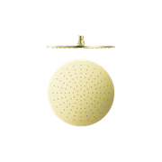 300mm Round Shower Head Brushed Gold gallery detail image