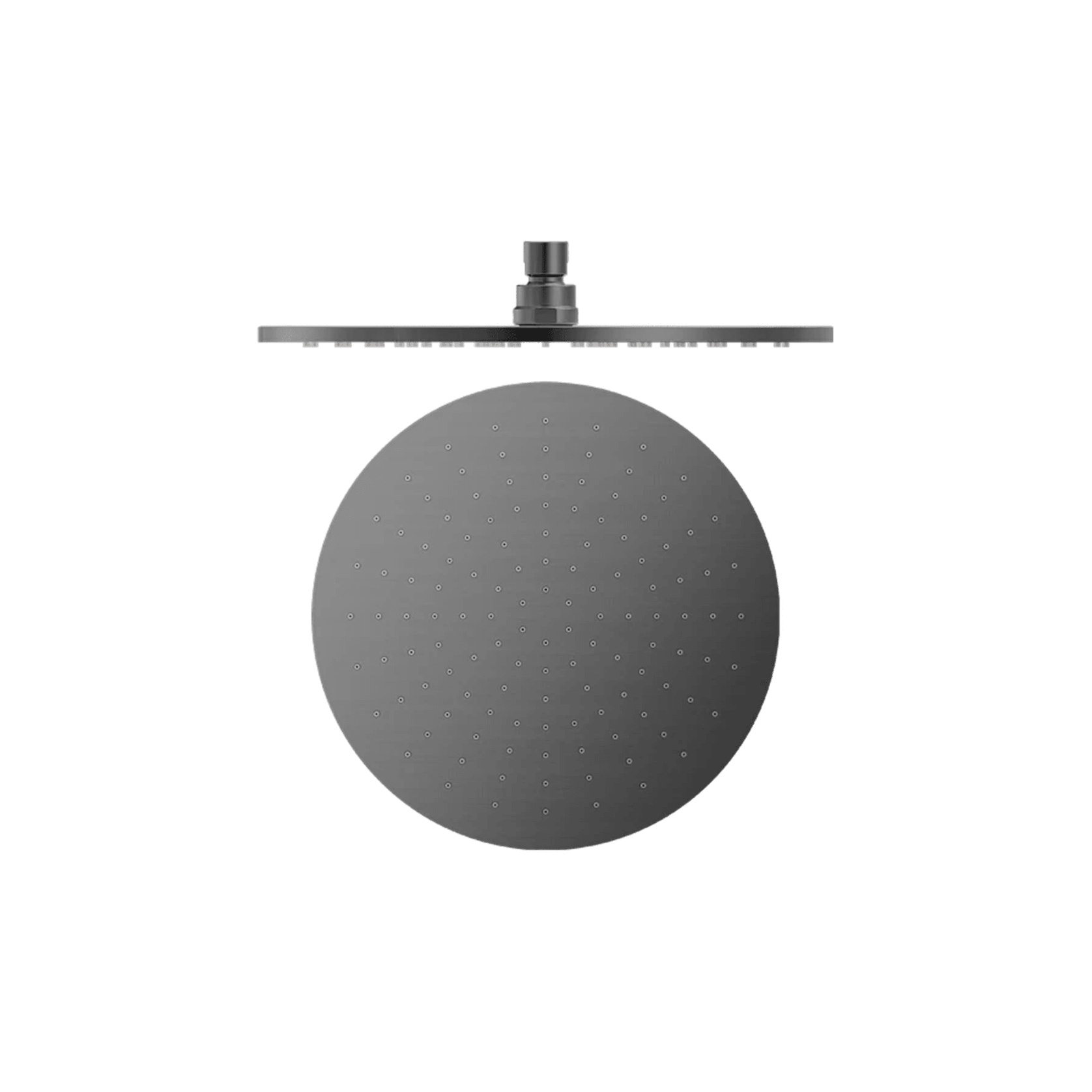 300mm Round Shower Head Gun Metal gallery detail image