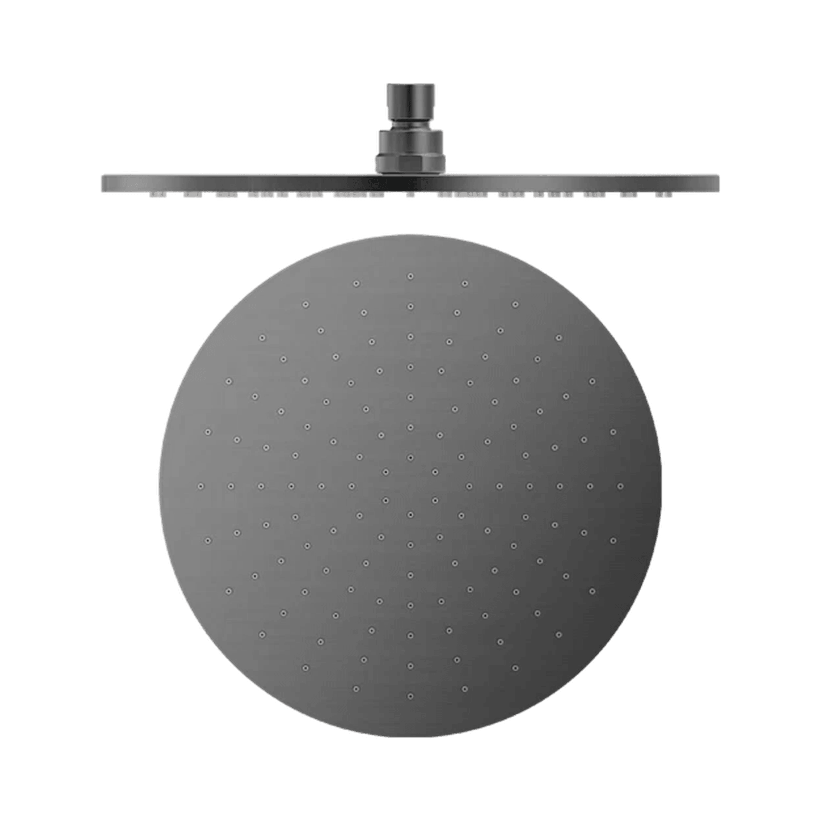 300mm Round Shower Head Gun Metal gallery detail image