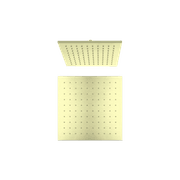 250mm Square Shower Head Brushed Gold gallery detail image