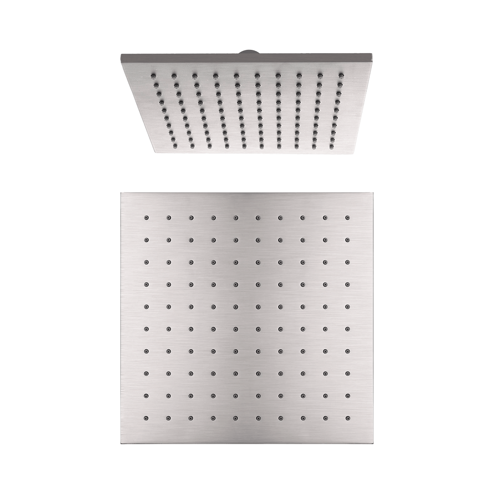 250mm Square Shower Head Brushed Nickel gallery detail image