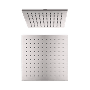 250mm Square Shower Head Brushed Nickel gallery detail image