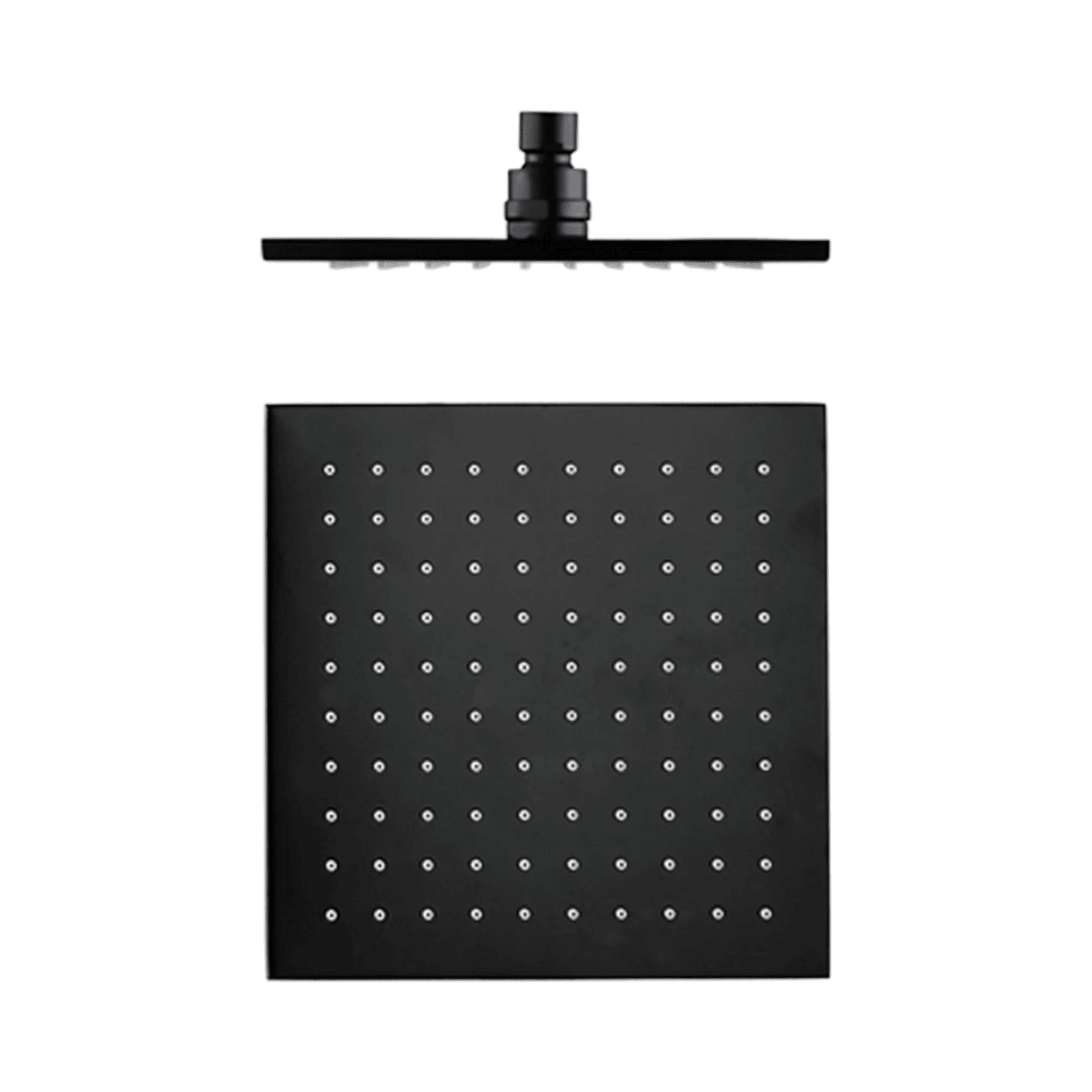 250mm Square Shower Head Matte Black gallery detail image