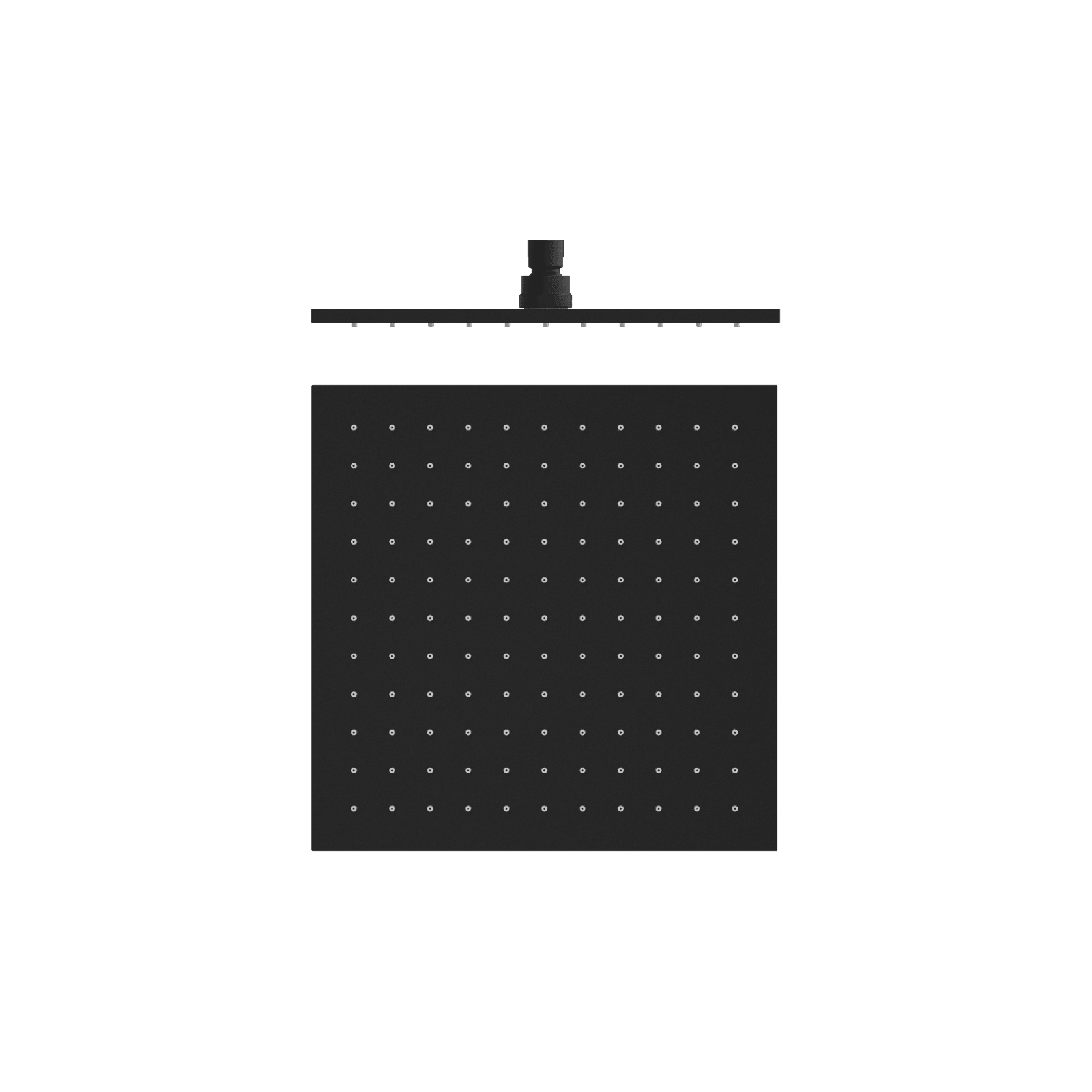 300mm Square Shower Head Matte Black gallery detail image